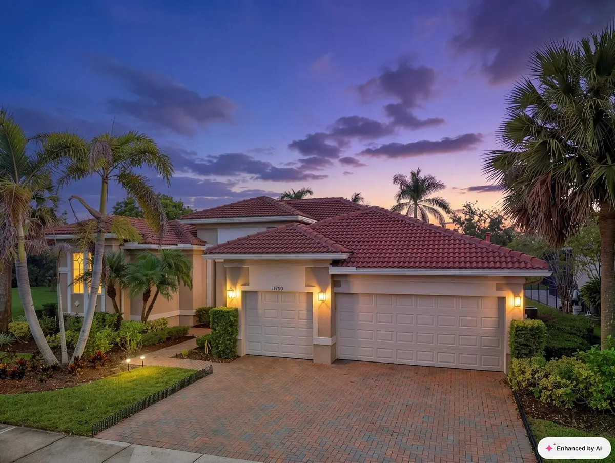 Front Dusk at 11760 SW Rossano Lane, Port St. Lucie