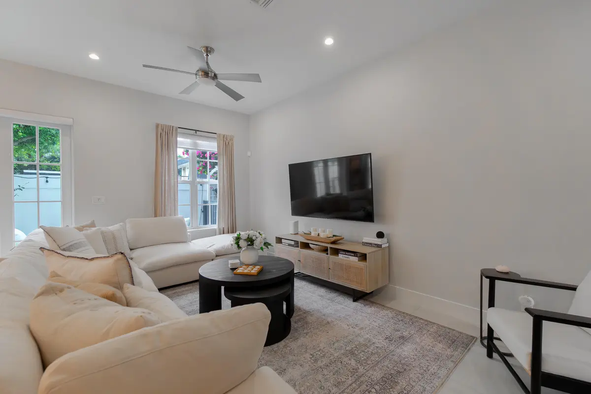 Living Room at 918 St George Boulevard, Delray Beach