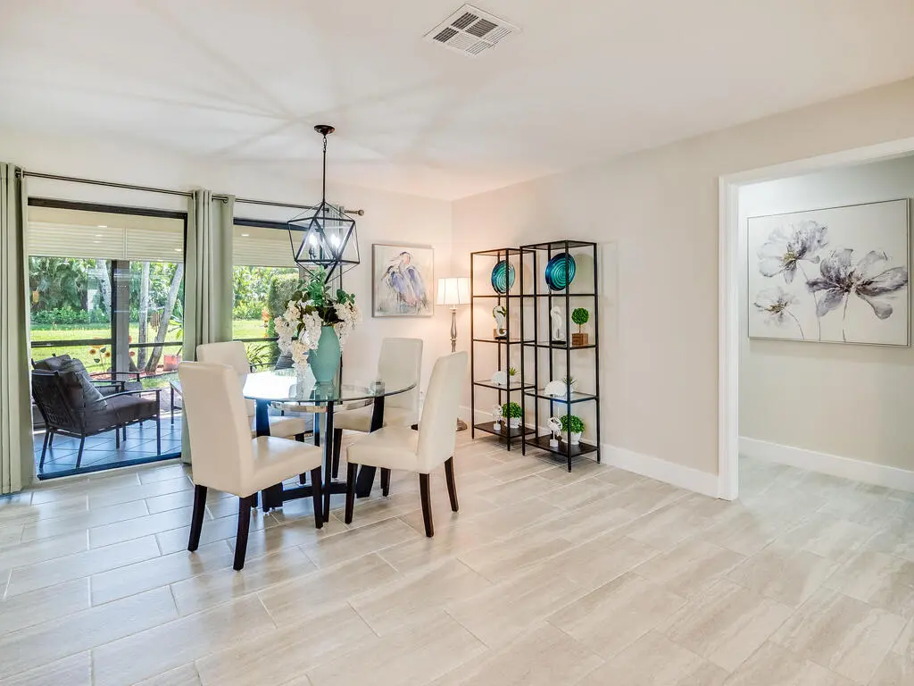 Dining Area at 4240 Mango Tree Court B, Boynton Beach