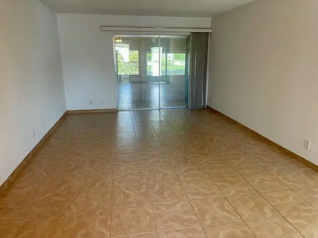 Dining-living room at 2636 EMORY Drive H, West Palm Beach