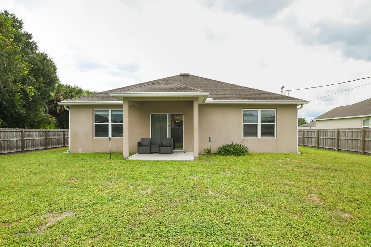 Back of House at 613 SW POST Terrace, Port St. Lucie