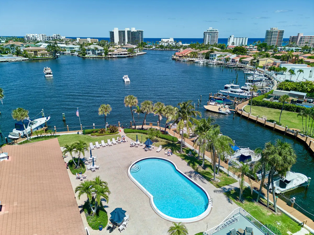 Community Pool and Intracostal at 3421 Spanish Trail 330, Delray Beach