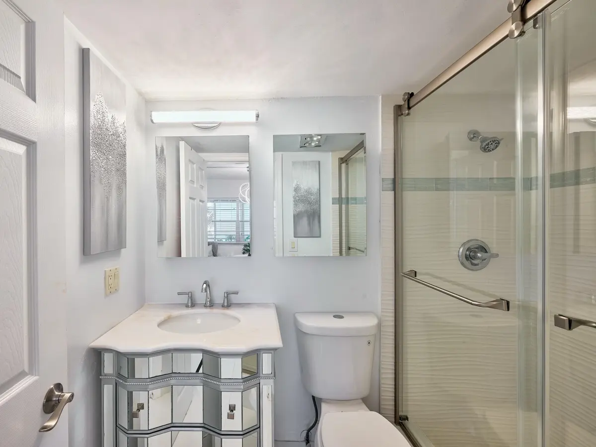 Primary Bathroom at 3421 Spanish Trail 330, Delray Beach