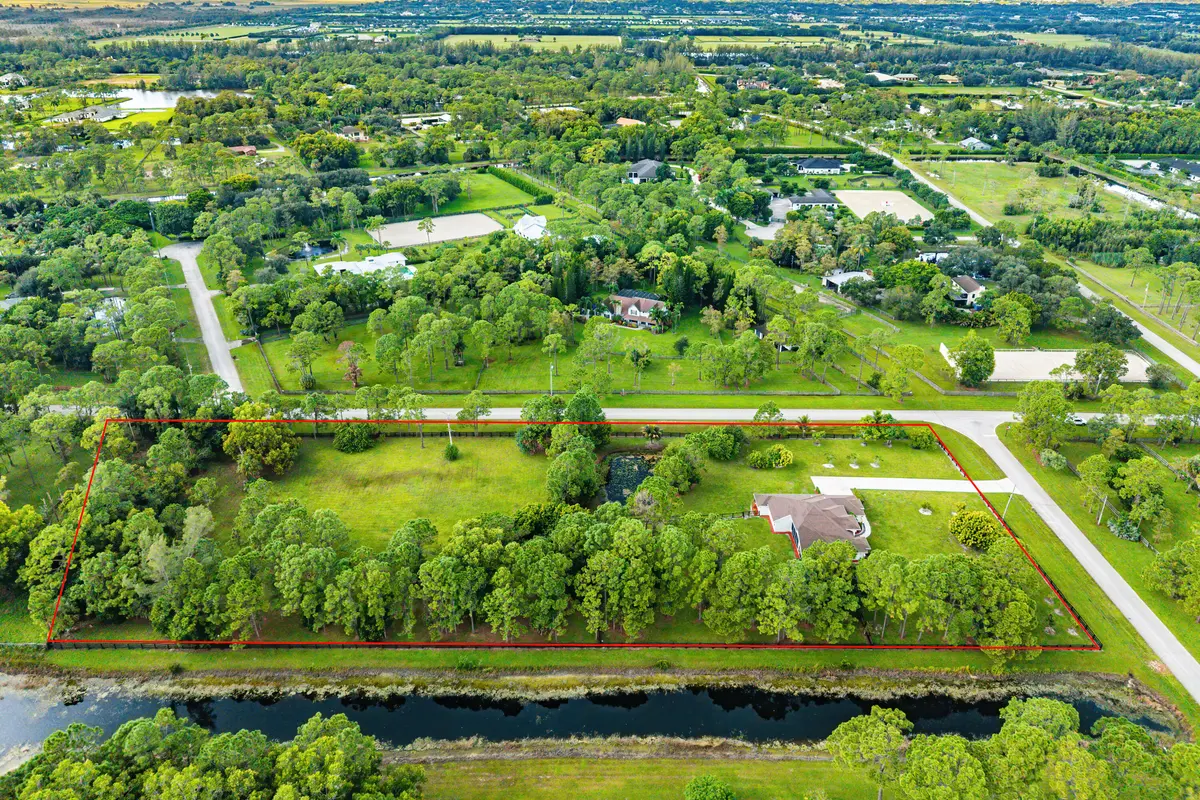 Aerial at 11356 Ira Lane, Lake Worth