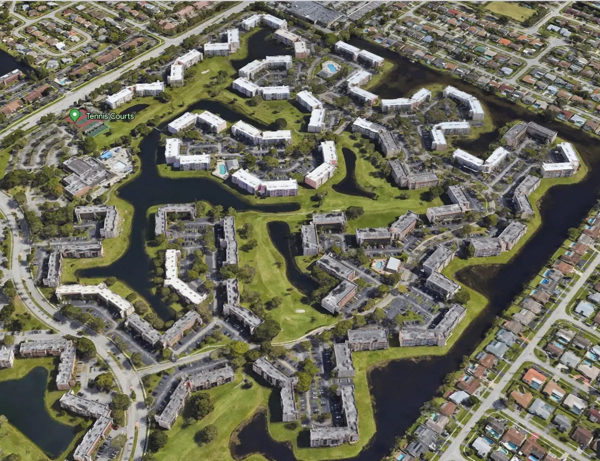 aerial at 10304 SUNRISE LAKES Boulevard 312, Sunrise