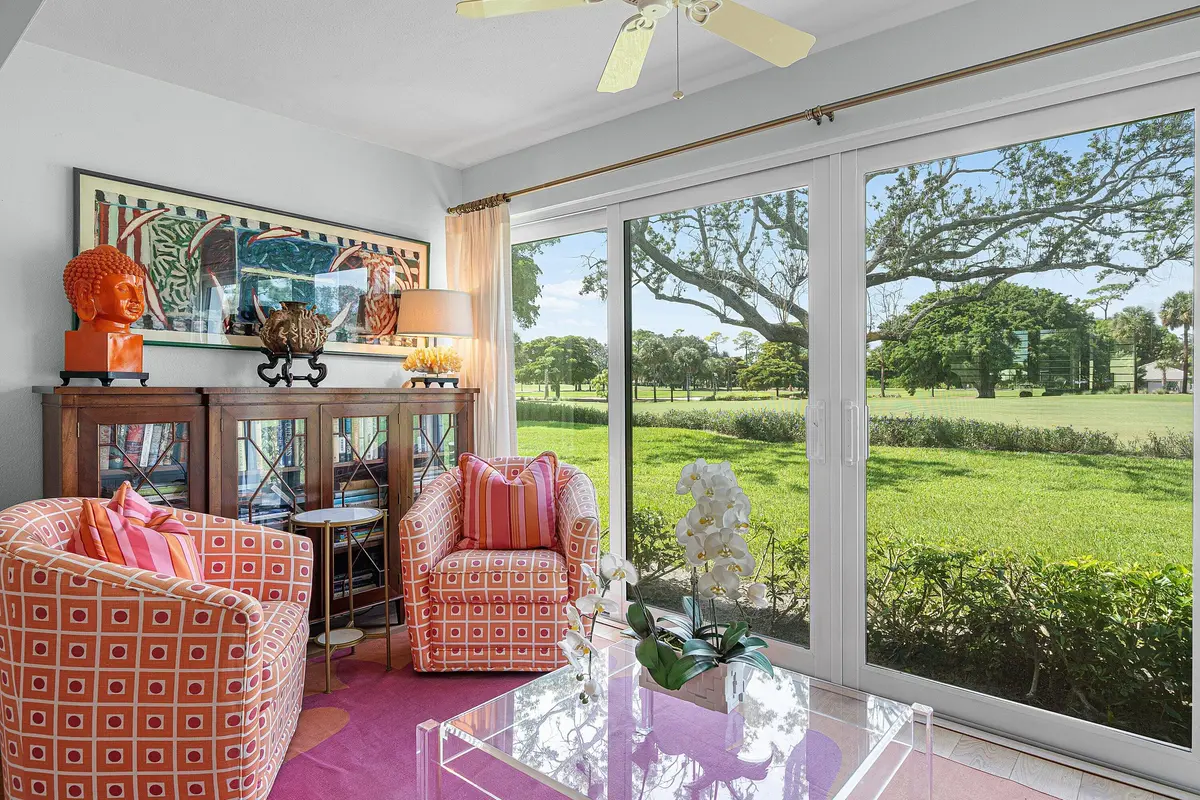 Casual living area at 3836 Quail Ridge Drive Blue Heron, Boynton Beach