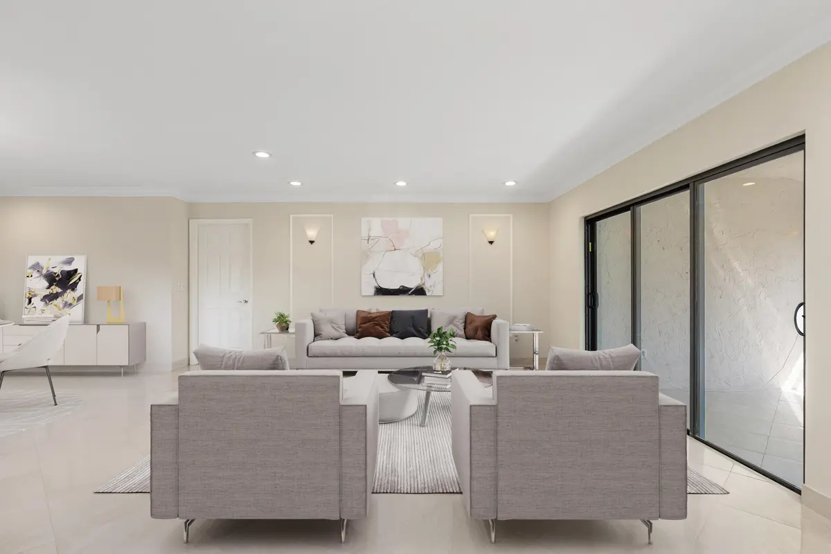 Living room at 21851 ARRIBA REAL L, Boca Raton