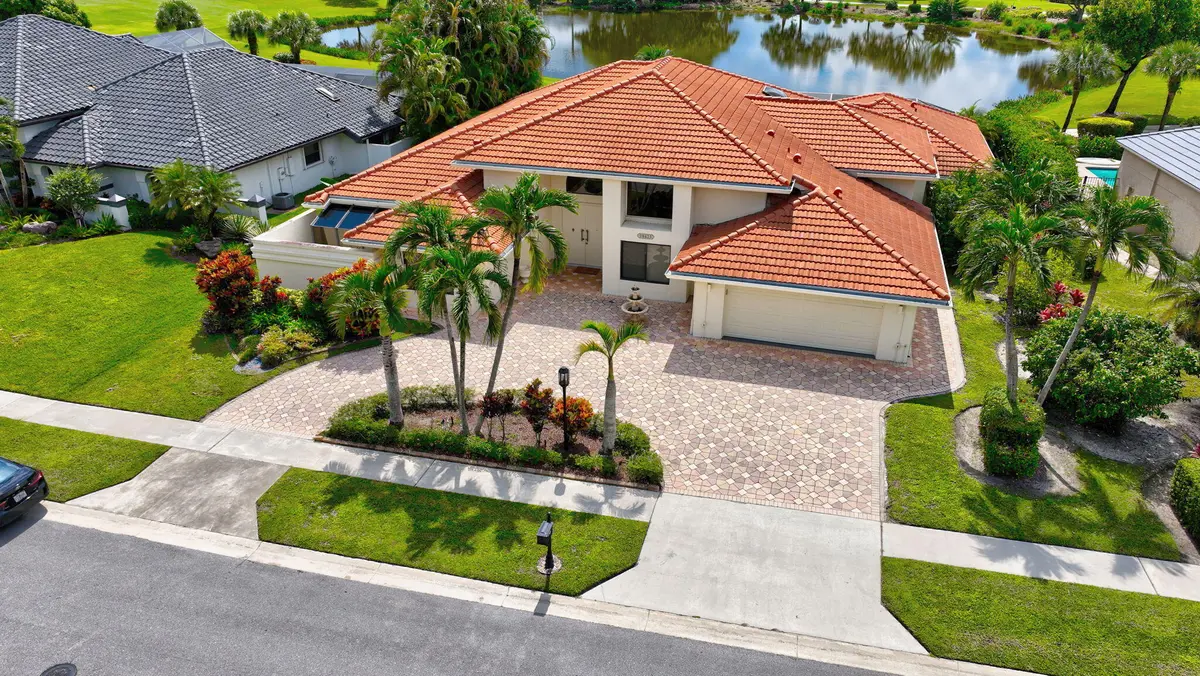 02-front-aerial at 10423 Stonebridge Boulevard, Boca Raton