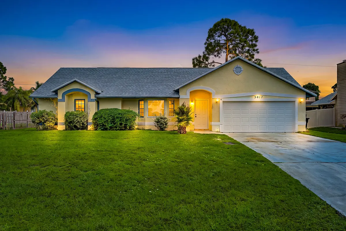 Front Elevation at 3617 SW MASILUNAS Street, Port St. Lucie