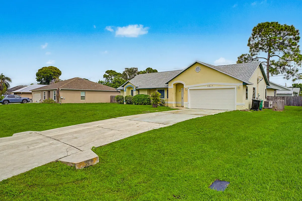 Front Elevation at 3617 SW MASILUNAS Street, Port St. Lucie