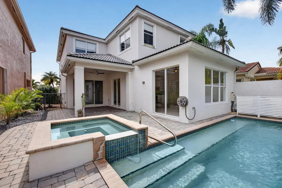 Spa / Pool View at 207 ISLE VERDE Way, Palm Beach Gardens