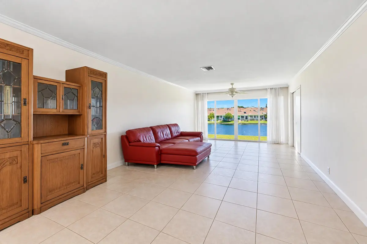 Living room virtual at 5606 Via Delray Boulevard D, Delray Beach