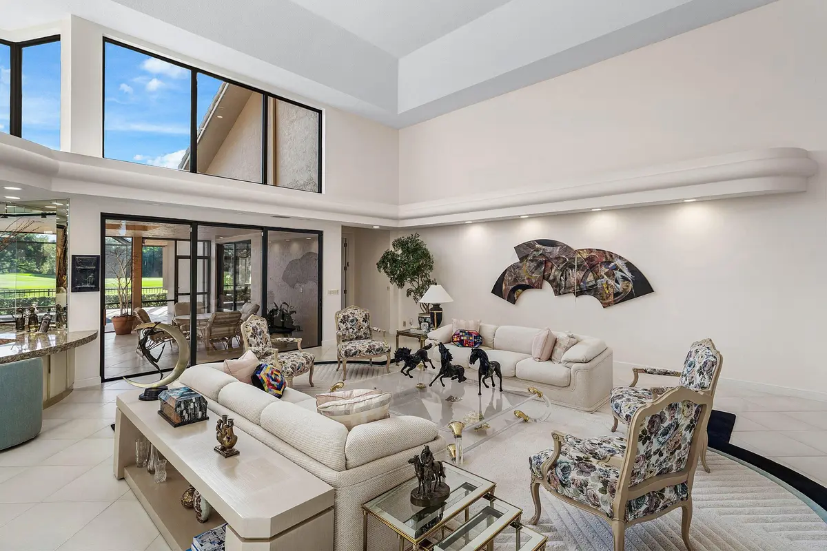 Living room at 4364 KASSO Circle, Boca Raton