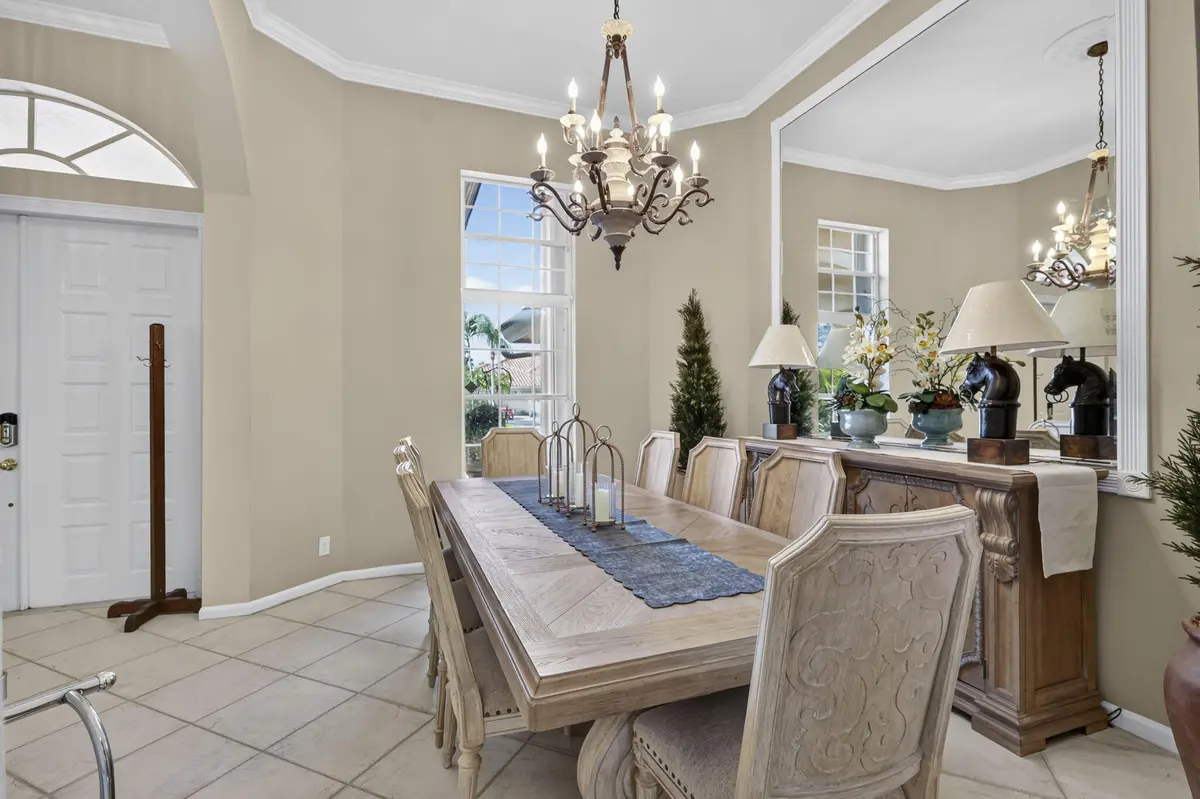 Dining Area at 15691 Cedar Grove Lane, Wellington