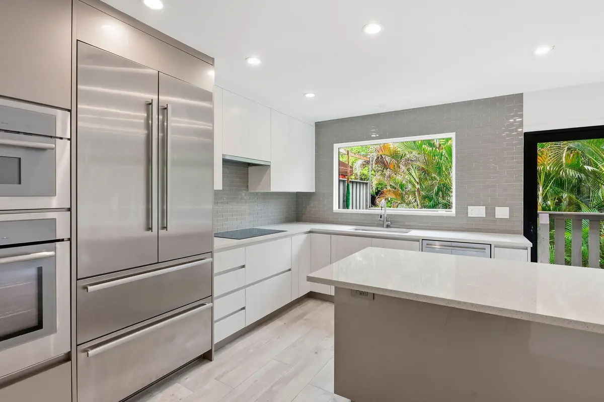 Updated Kitchen at 200 S Ocean Boulevard A-115, Delray Beach
