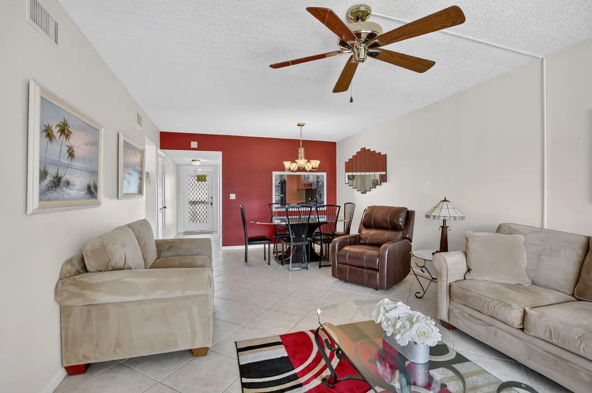 Living Room at 9872 MARINA Boulevard 1438, Boca Raton