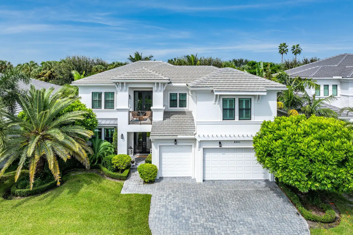 Front Elevation at 2531 NW 75th Street, Boca Raton