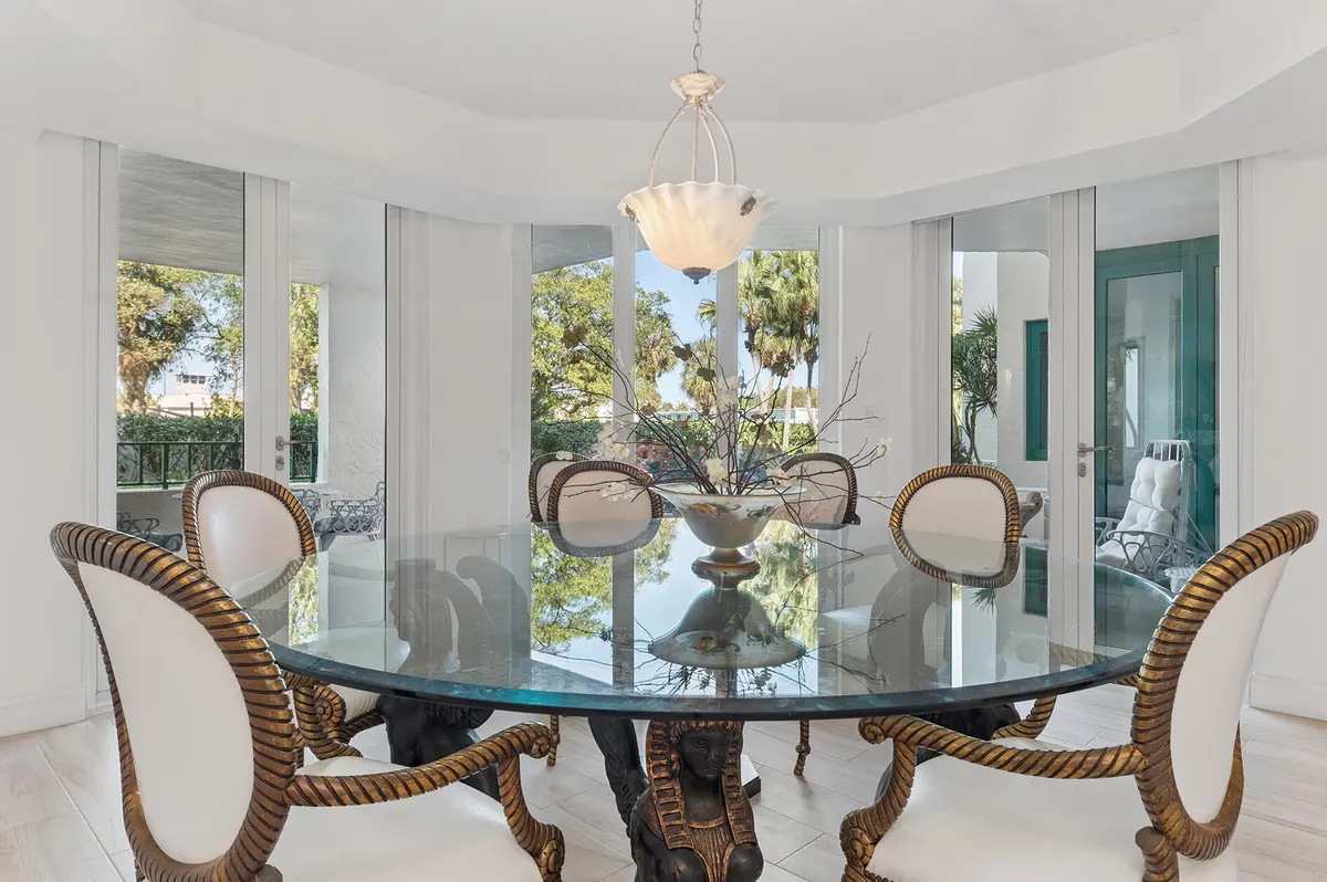 Dining room at 100 SE 5TH Avenue 102, Boca Raton