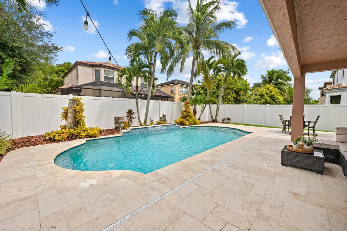 Side View pool at 5019 SW 164th Avenue, Miramar