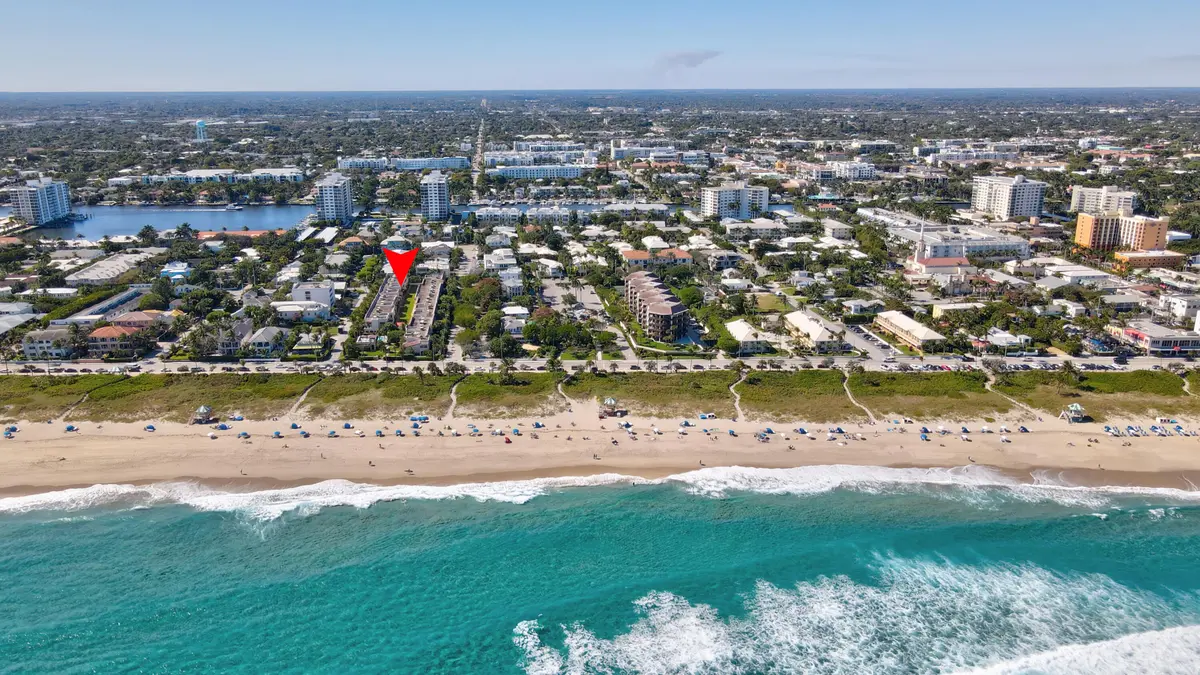 Aerial View at 200 S Ocean Boulevard A-115, Delray Beach