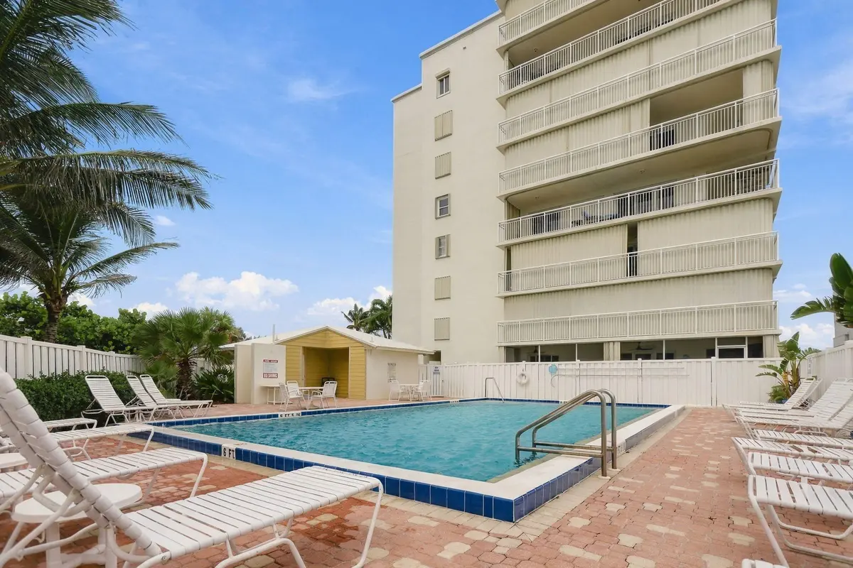 Pool at 10980 S Ocean Drive 413, Jensen Beach