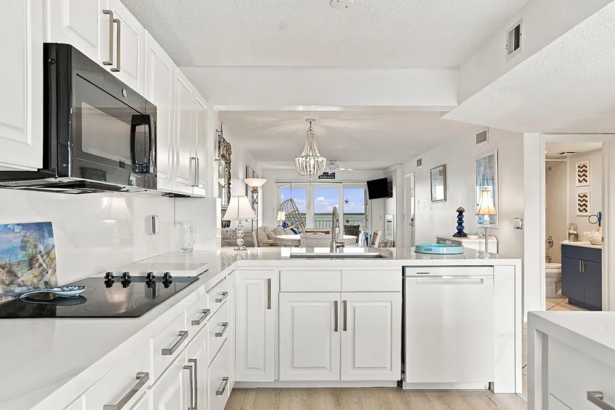 Kitchen at 10980 S Ocean Drive 413, Jensen Beach