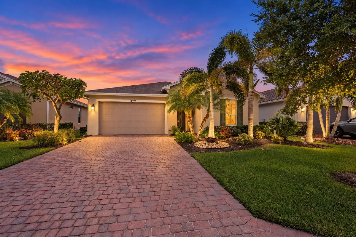 Twilight_Front Entry at 12497 SW Silverwood Avenue, Port St. Lucie