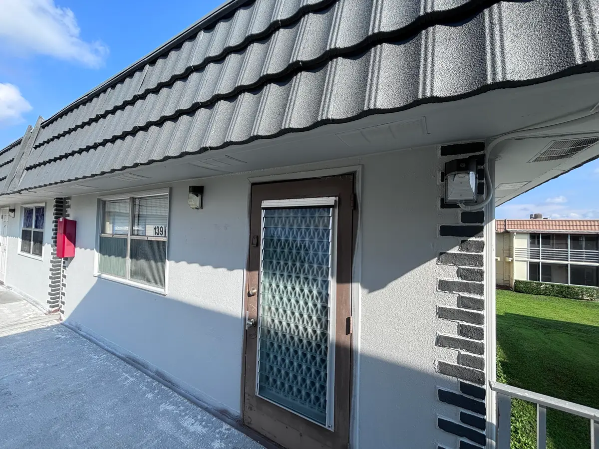 139 Front Exterior at 139 SAXONY C, Delray Beach