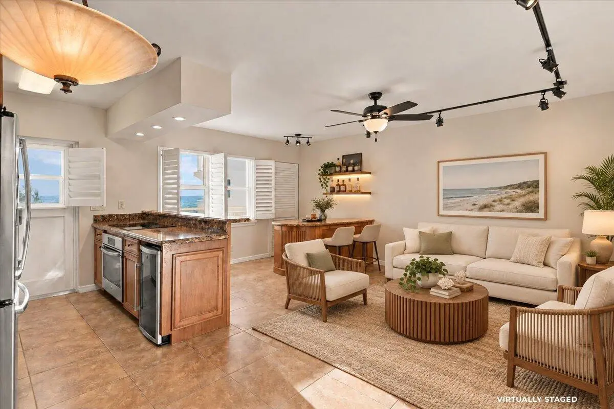 Virtually Staged at 901 S Surf Road 506, Hollywood
