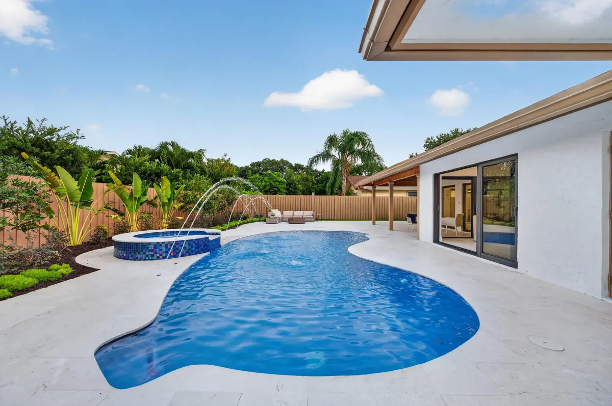 Backyard oasis at 3088 NW 26TH Avenue, Boca Raton
