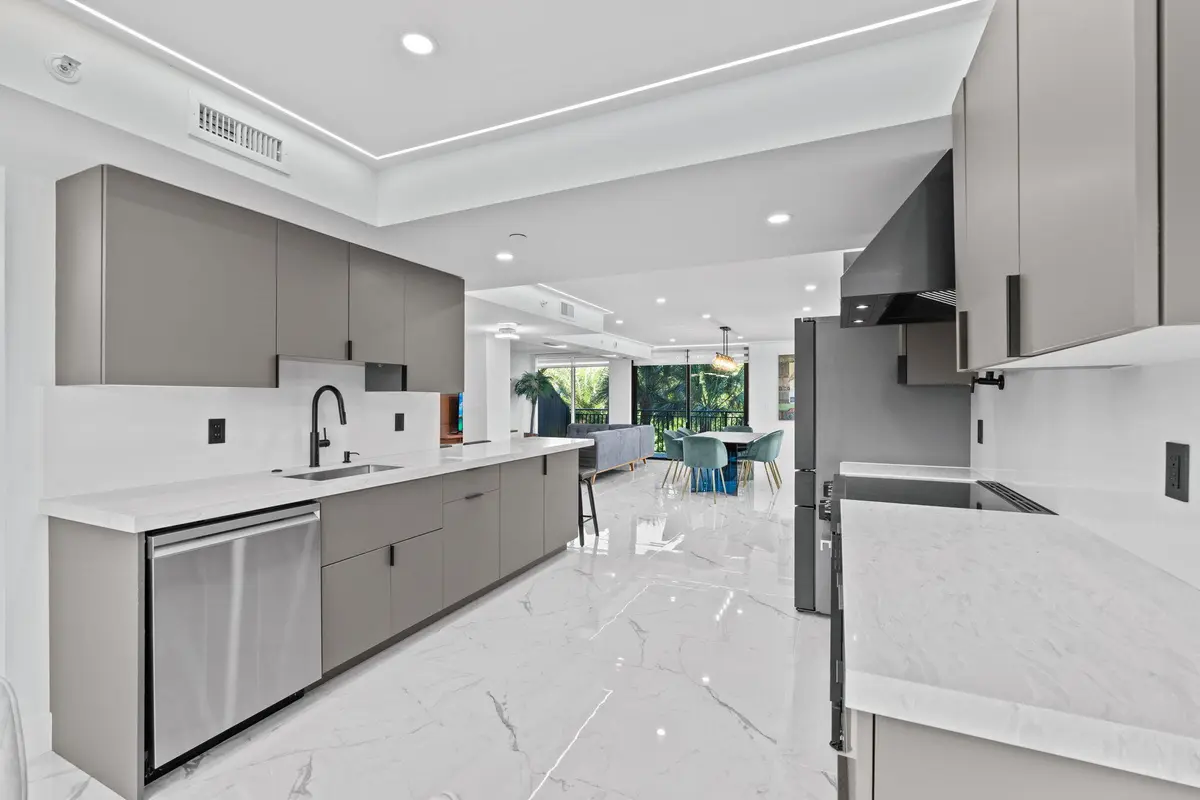 Kitchen at 3908 S Ocean Boulevard 348, Highland Beach