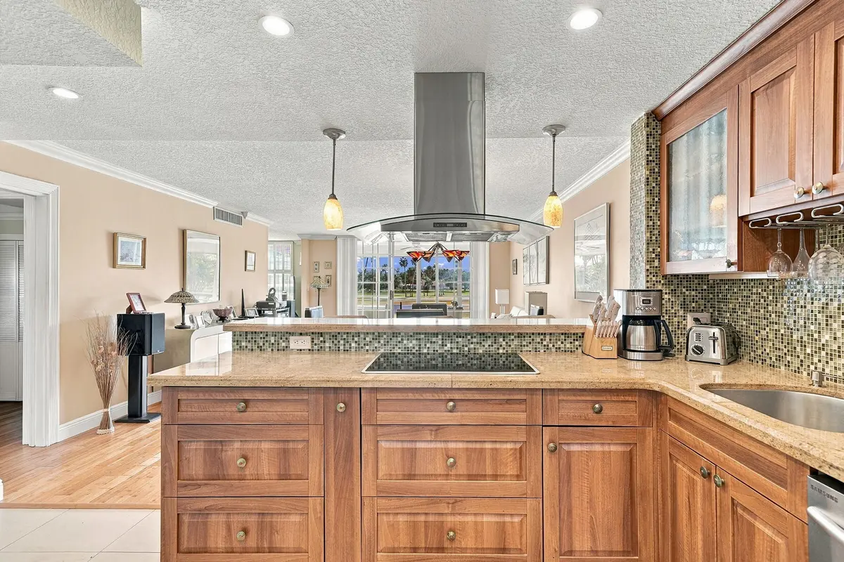 Kitchen at 3980 Oaks Clubhouse Drive 212, Pompano Beach