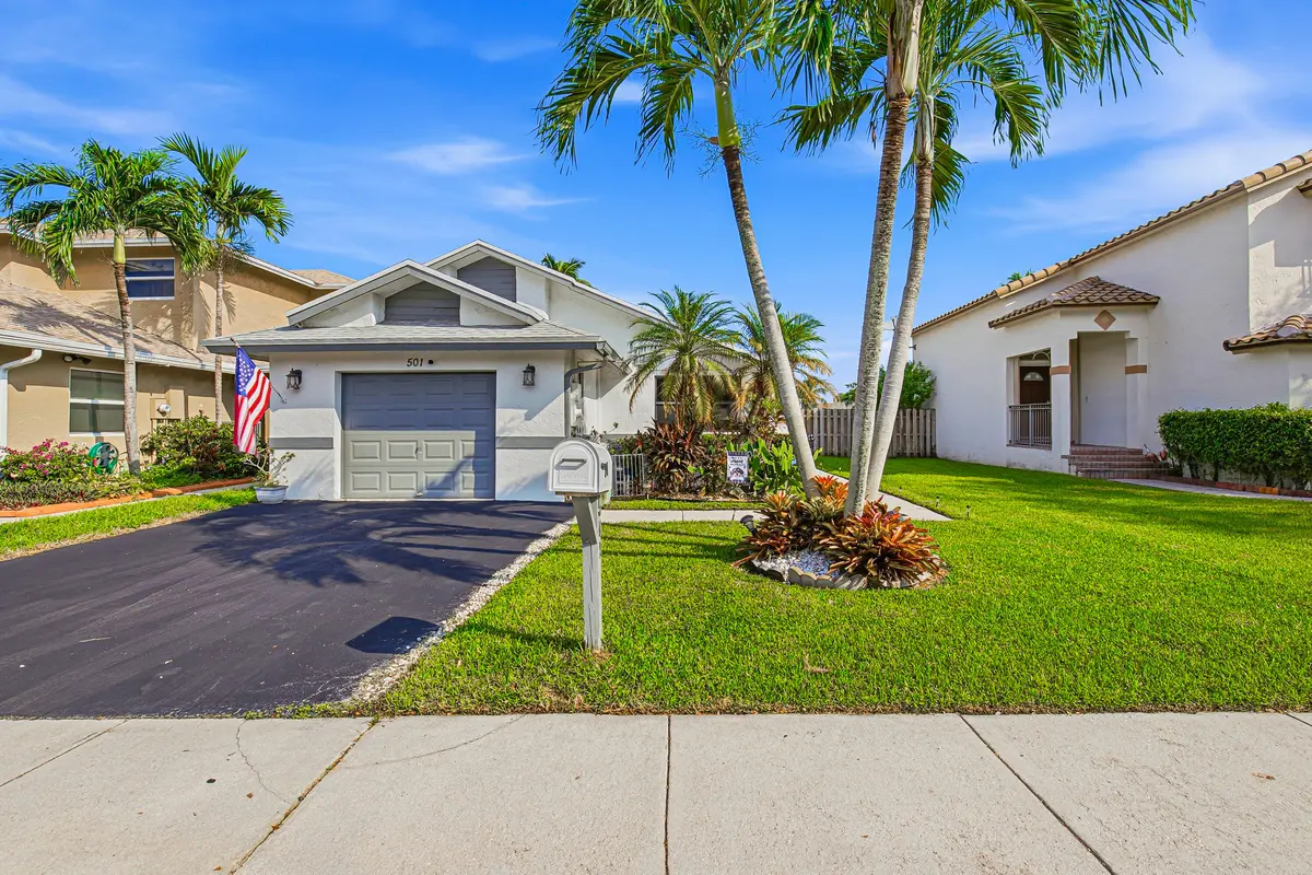 Front Home at 501 Lakeside Circle, Sunrise