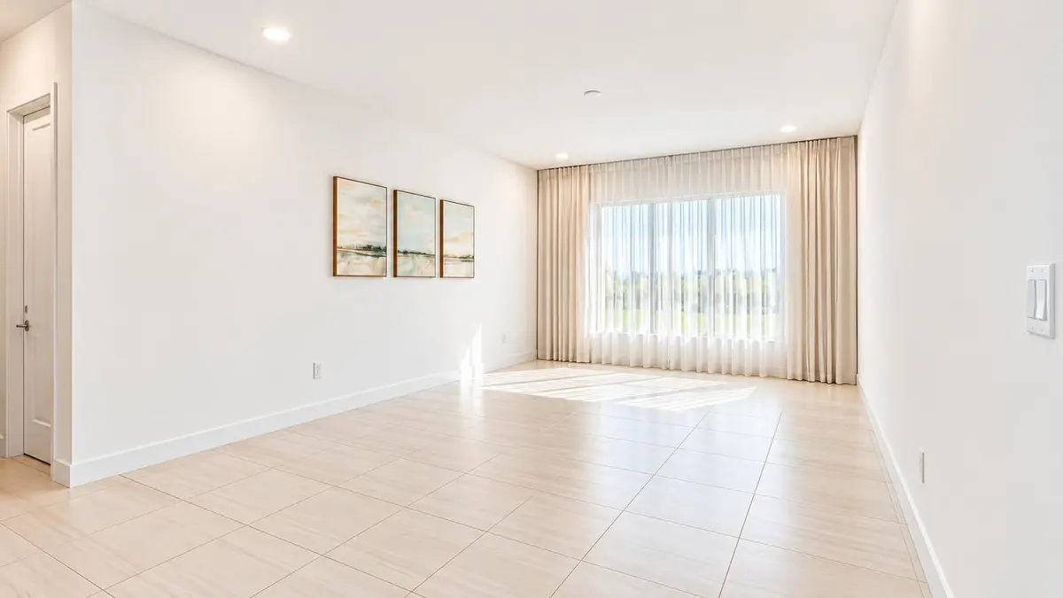 Living Area vacant at 20050 Hirono Lane, Boca Raton
