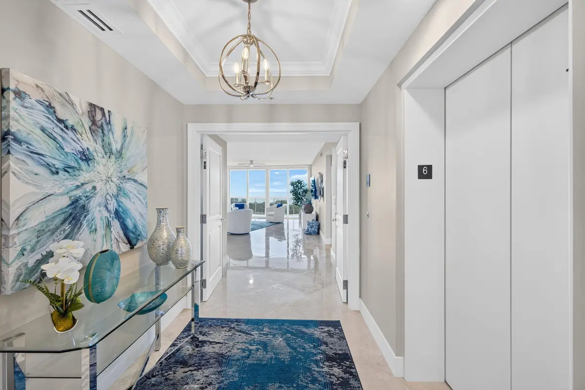 Private Elevator Entry at 1 N OCEAN Boulevard 602, Pompano Beach