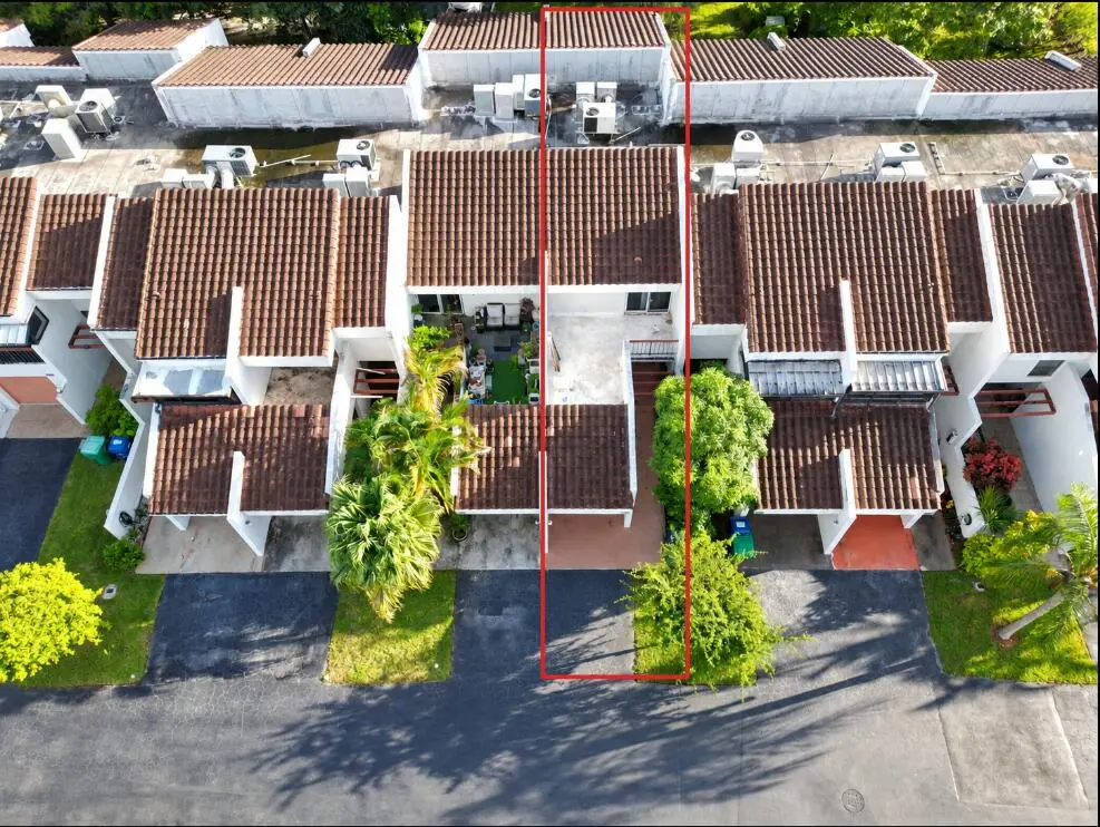 AERIAL VIEW at 6479 Racquet Club Drive, Lauderhill
