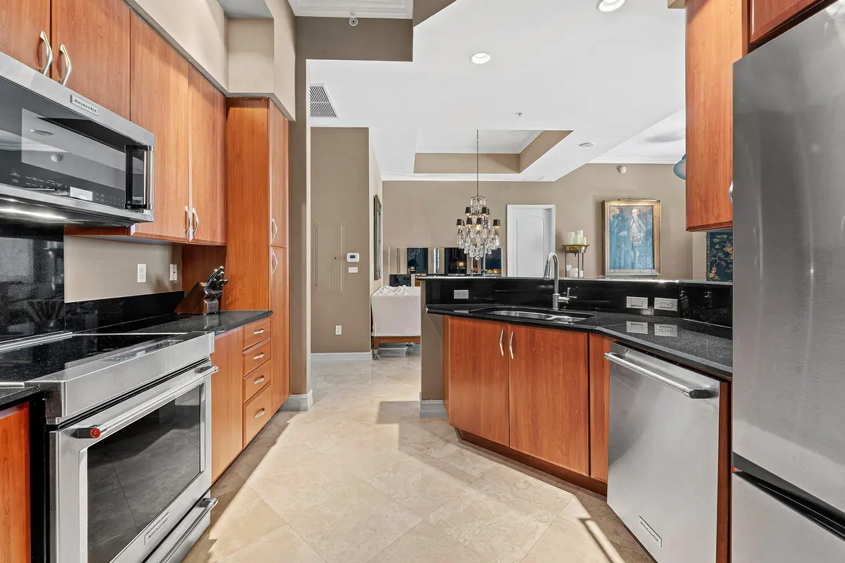 Kitchen at 801 S OLIVE Avenue 1616, West Palm Beach