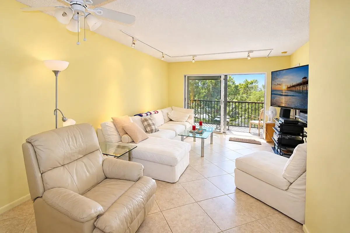 Bright Modern Living Room with Balcony V at 2230 N CYPRESS BEND Drive 410, Pompano Beach