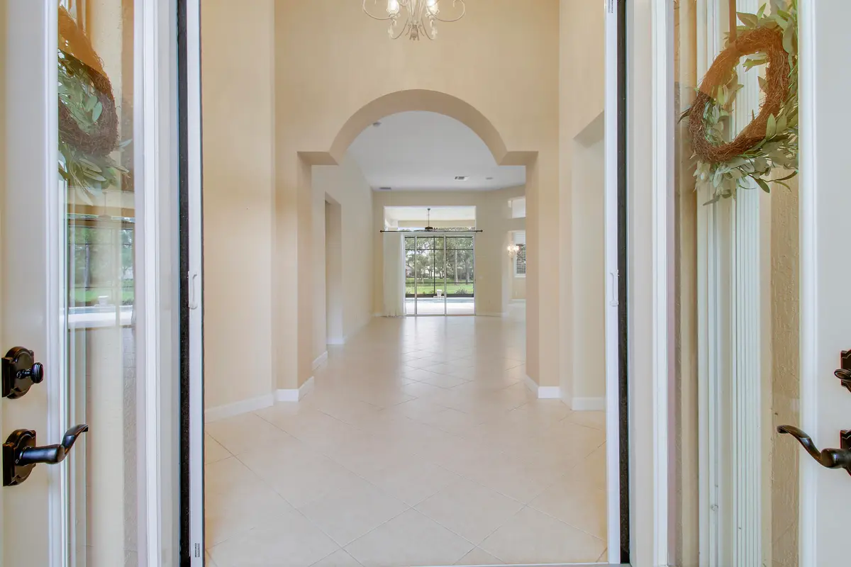 Double Glass Entry Doors at 7603 Greenbrier Circle, Port St. Lucie