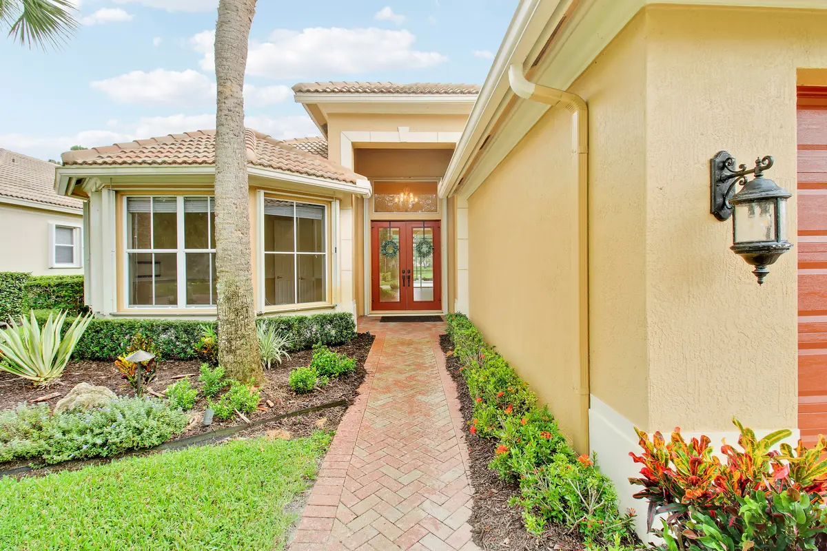 Front Walkway at 7603 Greenbrier Circle, Port St. Lucie