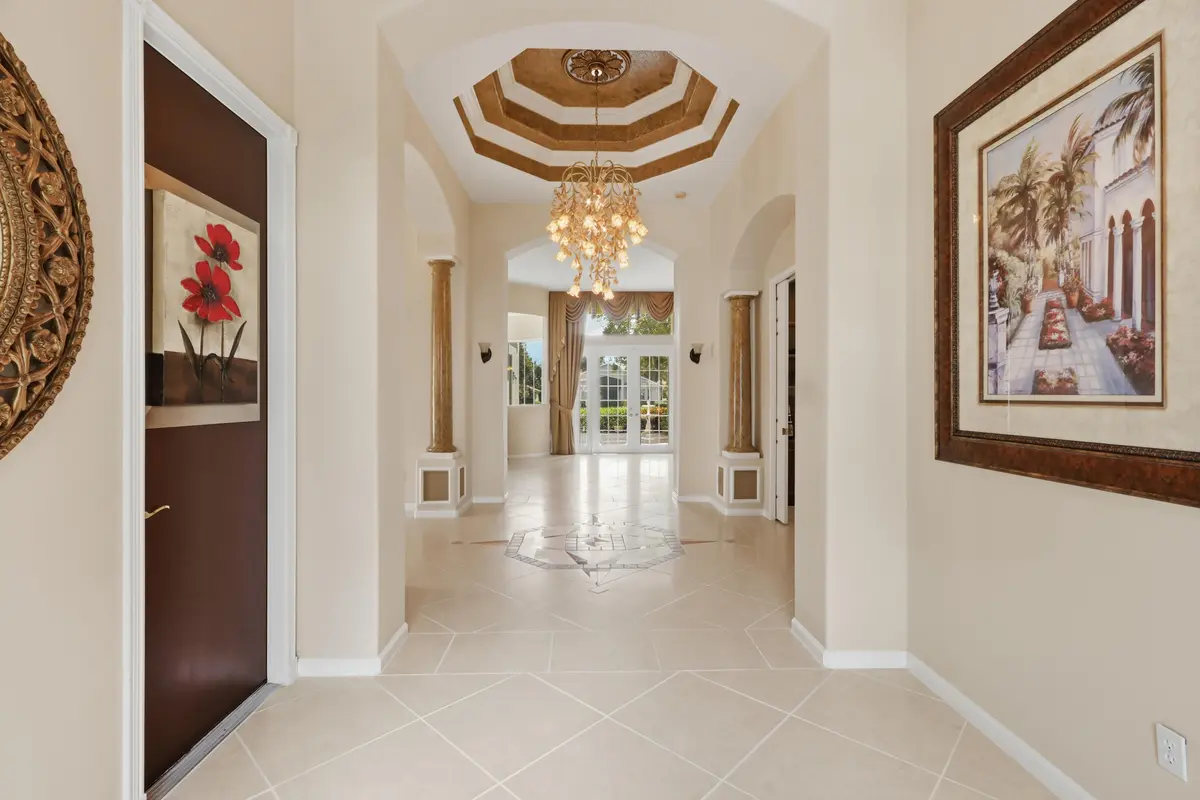 Foyer at 11044 Malaysia Circle, Boynton Beach