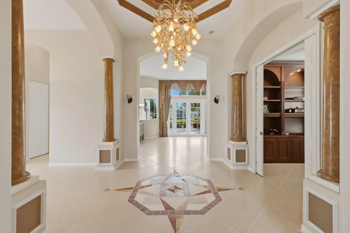Foyer at 11044 Malaysia Circle, Boynton Beach
