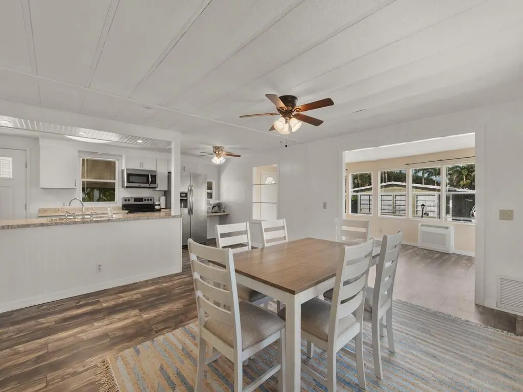 KitchenDining2 at 93 N Warner Drive, Jensen Beach