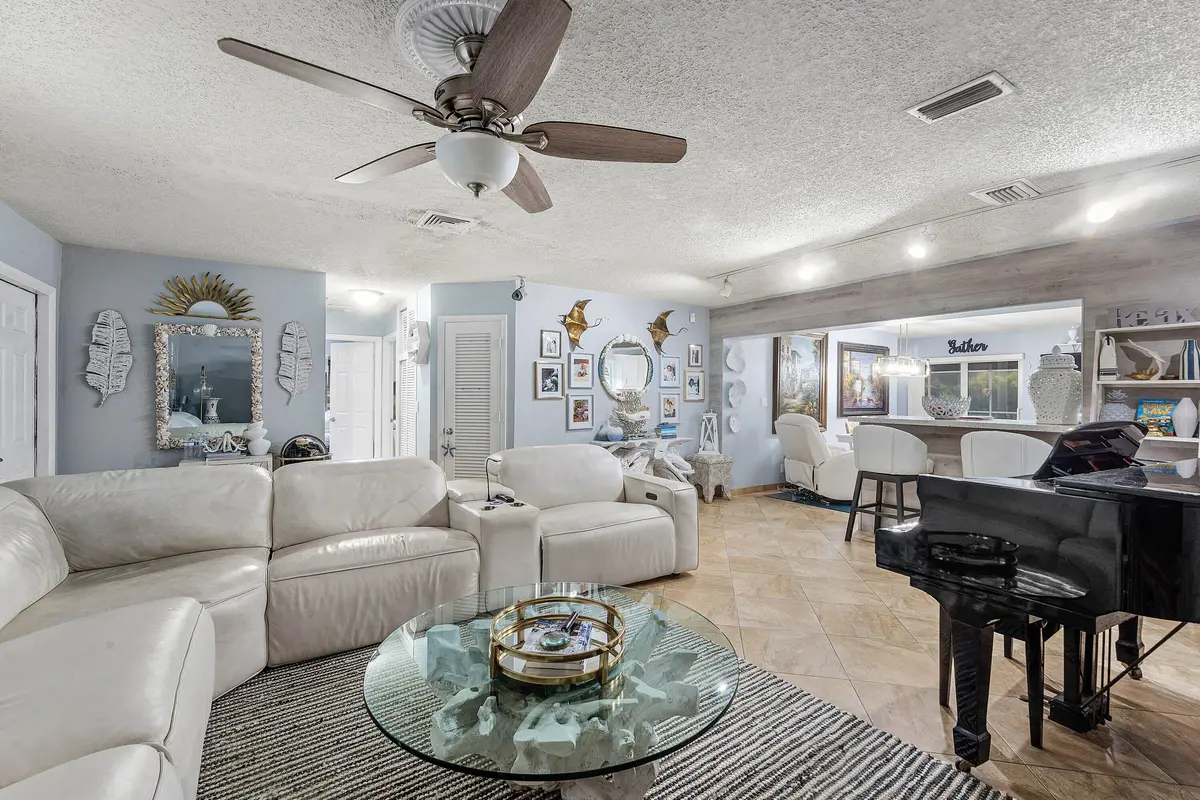Living Room at 949 Laurel Road, North Palm Beach