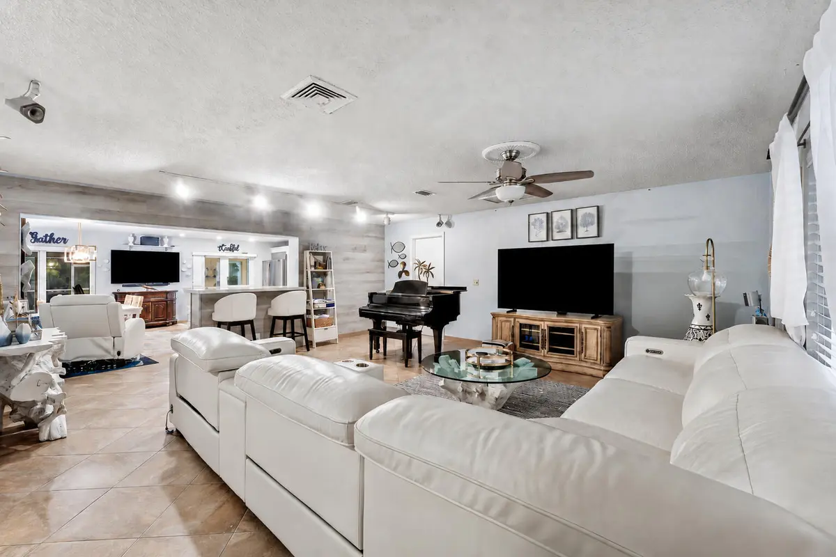 Living Room at 949 Laurel Road, North Palm Beach
