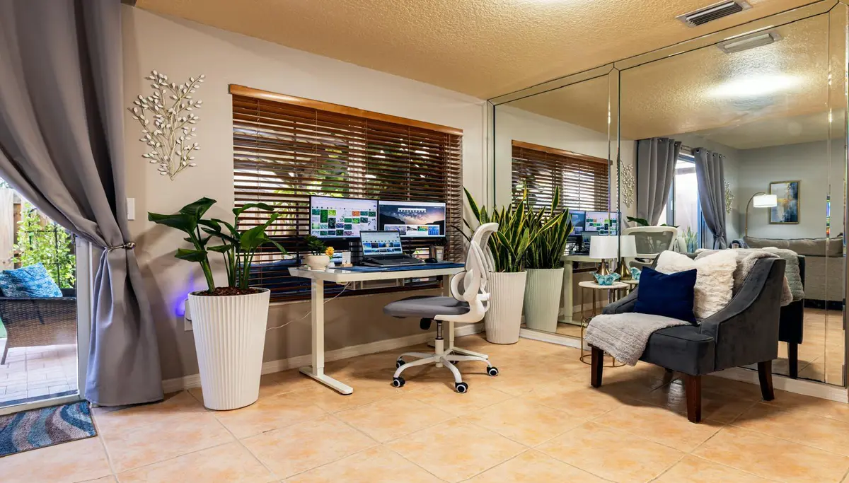 office area dining area at 8422 NW 140th Terrace 3603, Miami Lakes
