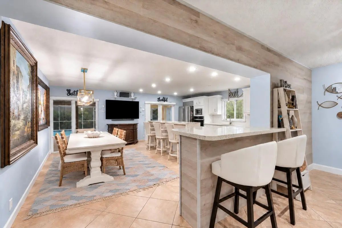 Dining Area at 949 Laurel Road, North Palm Beach