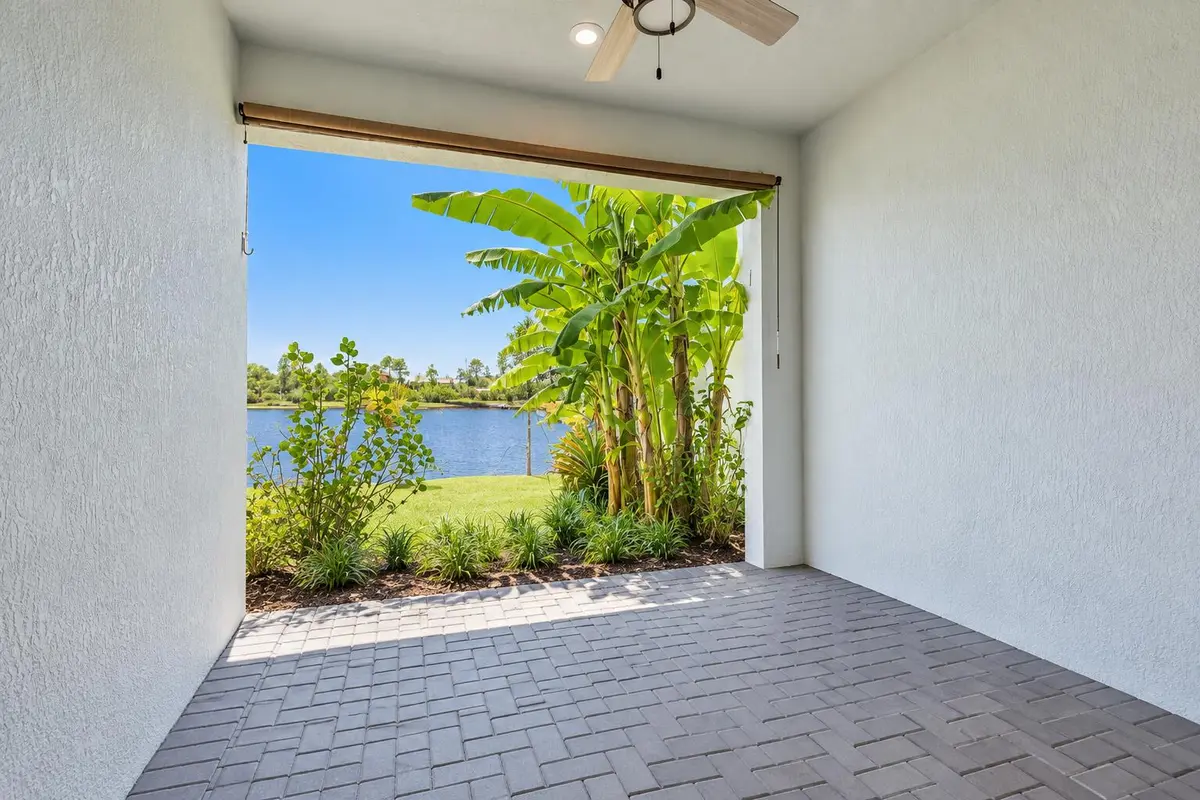 Bright Lanai Overlooking a Tropical Lake at 3524 NW SOLANGE Court, Jensen Beach