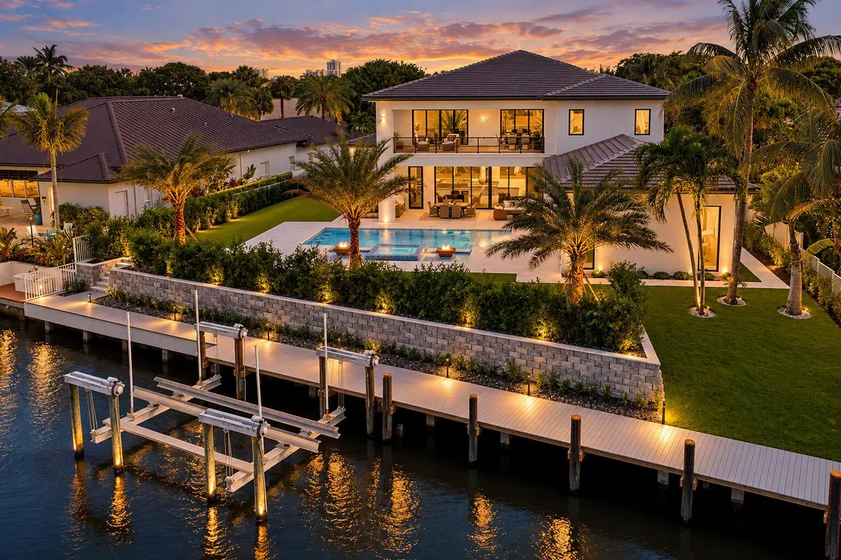 BACK EXTERIOR at 155 Ebbtide Drive, North Palm Beach