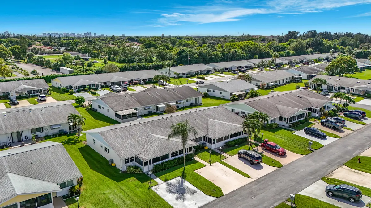 Aerial View at 3440 ROSSI Court, West Palm Beach
